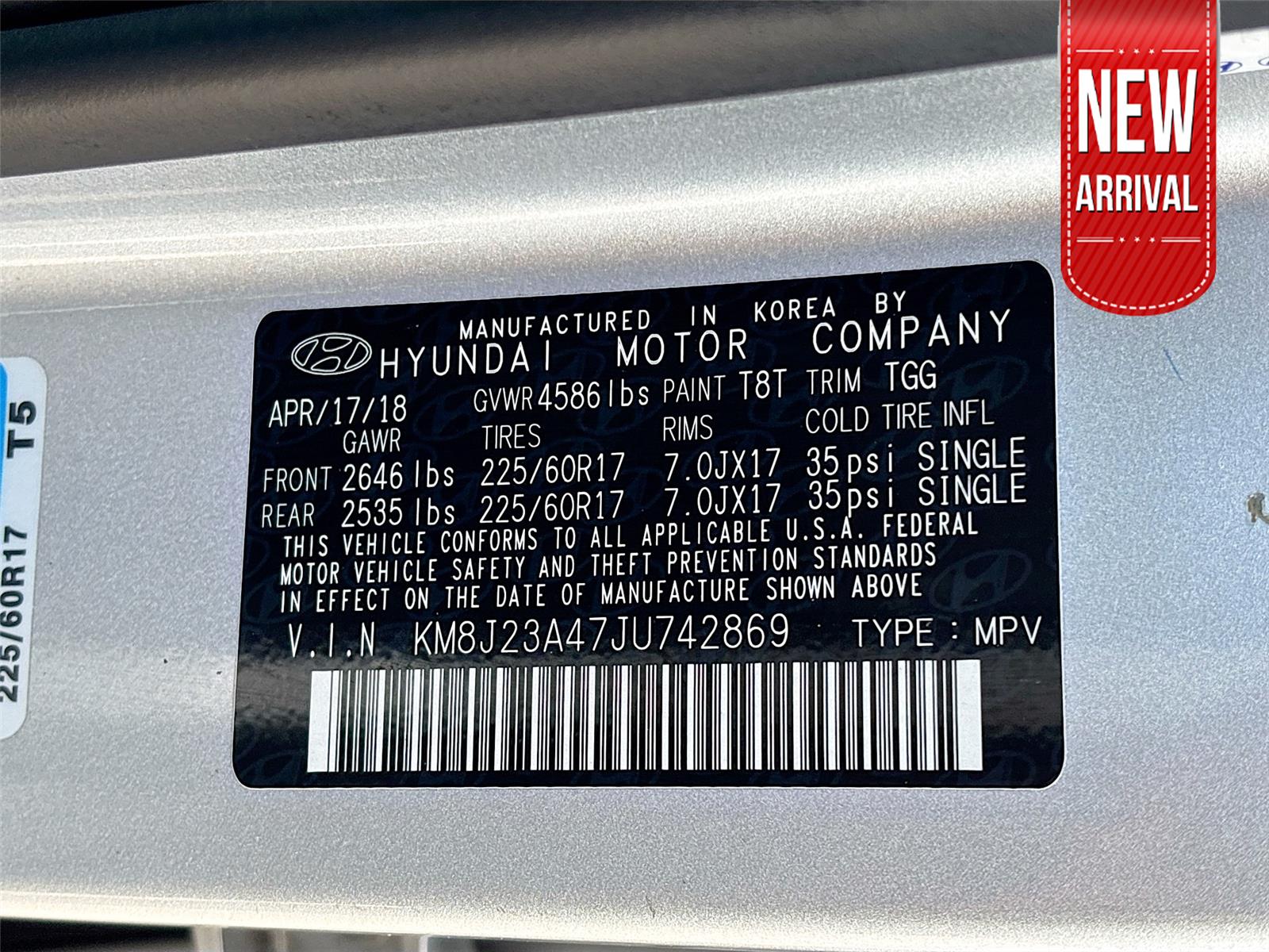 2018 Hyundai Tucson SE