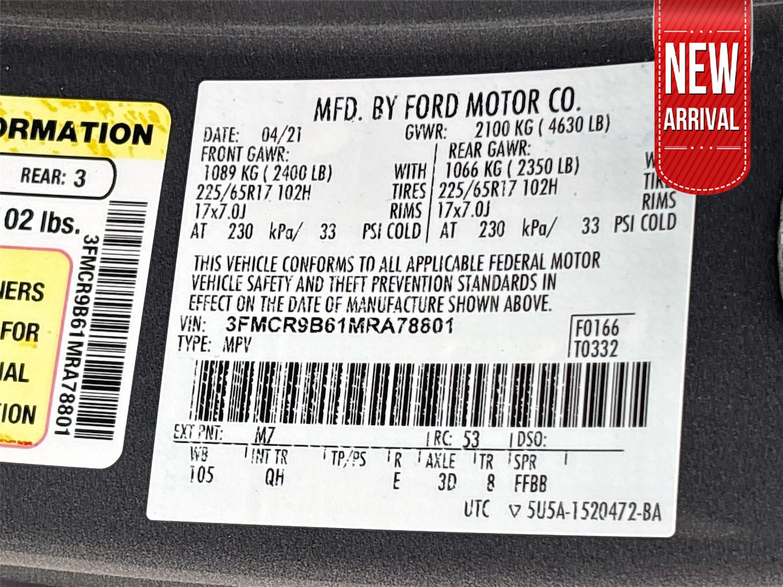 2021 Ford Bronco Sport Big Bend