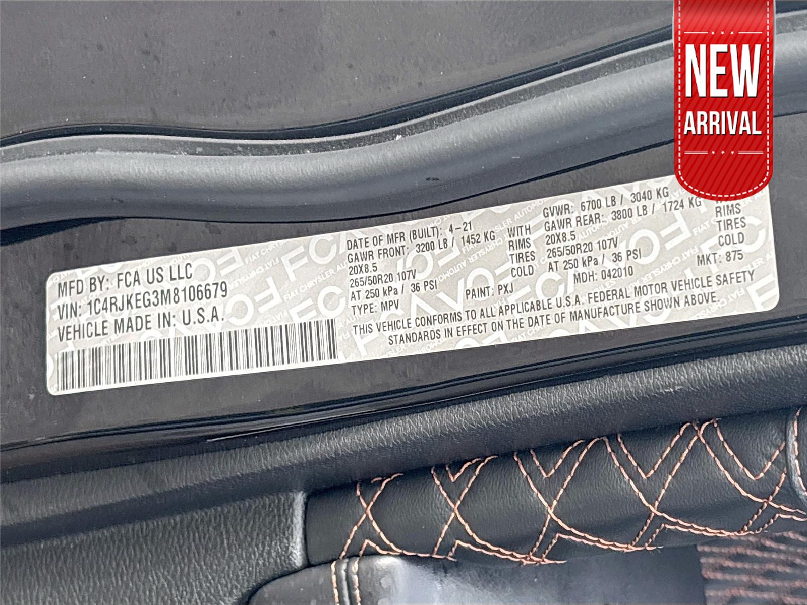 2021 Jeep Grand Cherokee L Summit