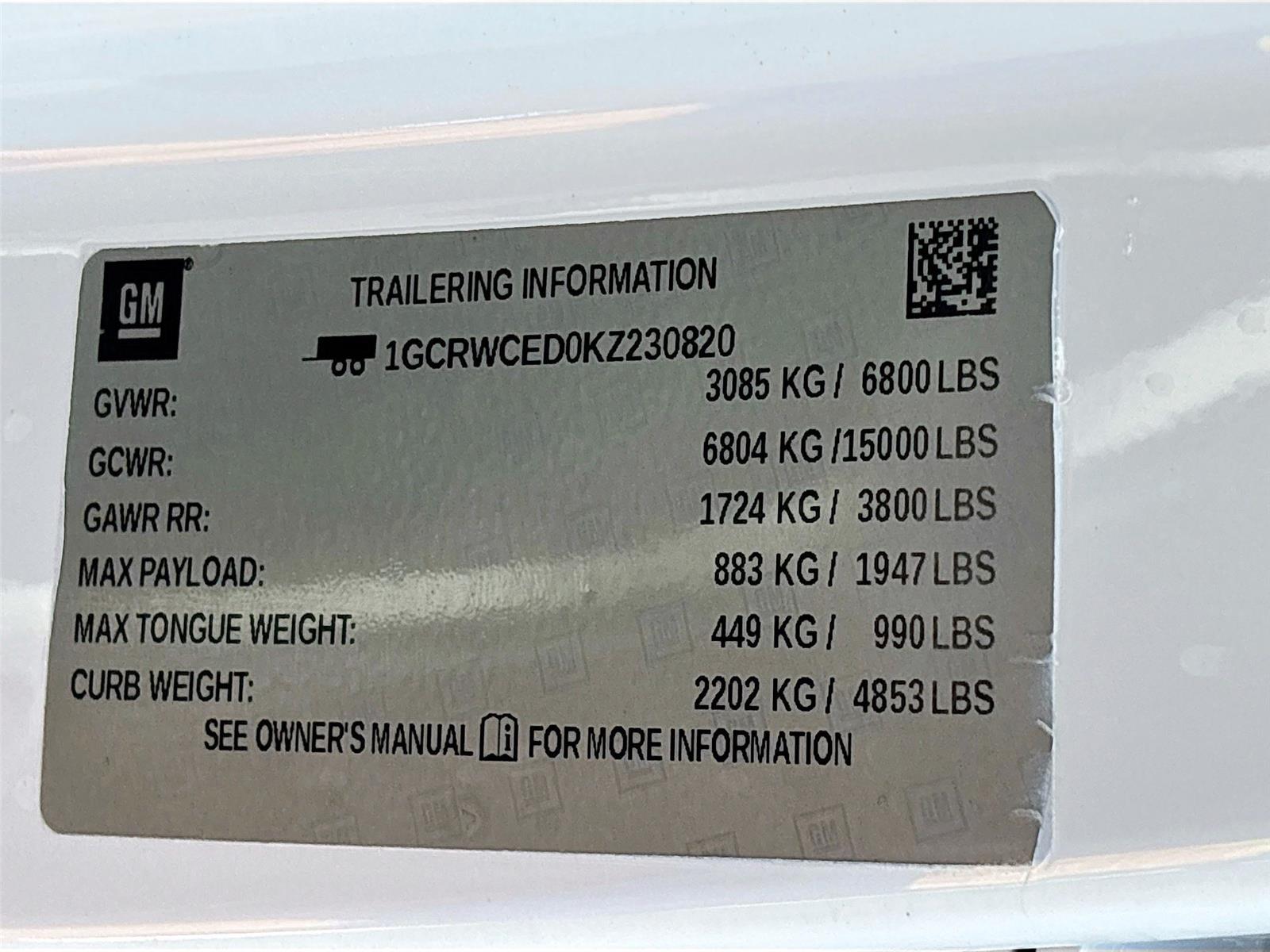 2019 Chevrolet Silverado 1500 LT