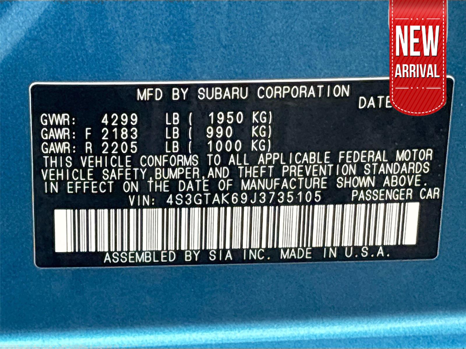 2018 Subaru Impreza Sport