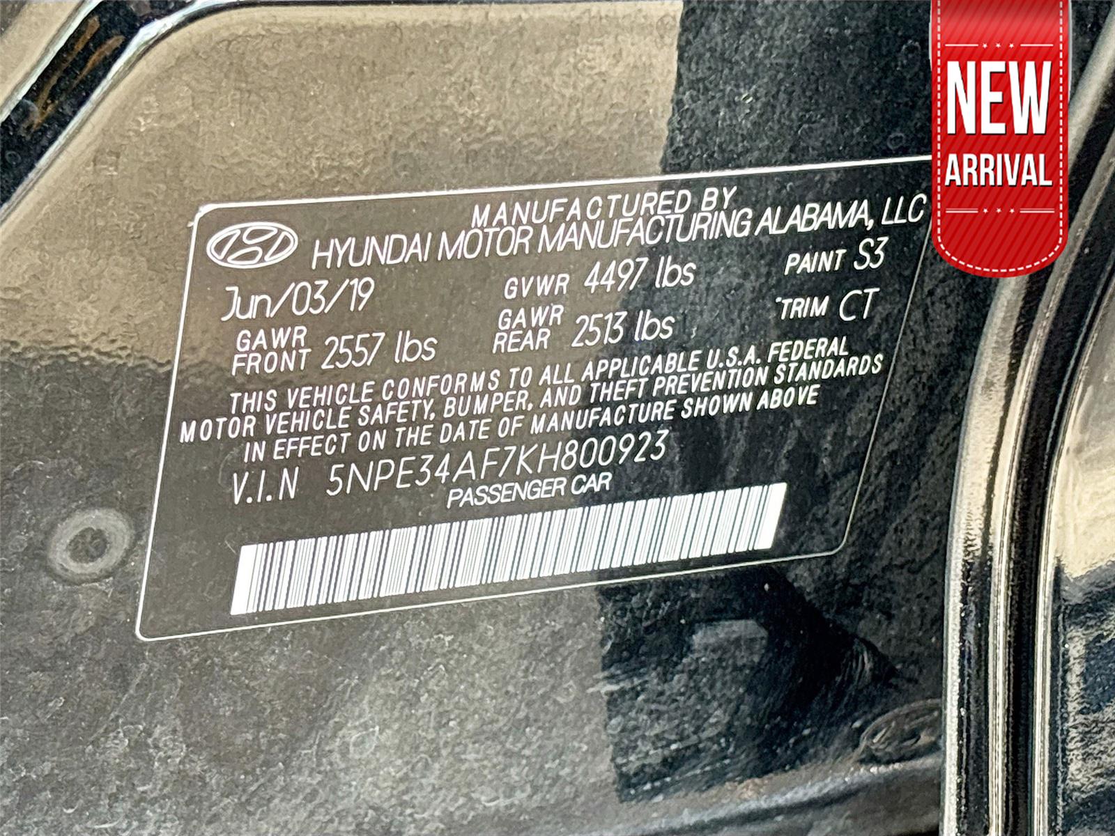 2019 Hyundai Sonata SEL