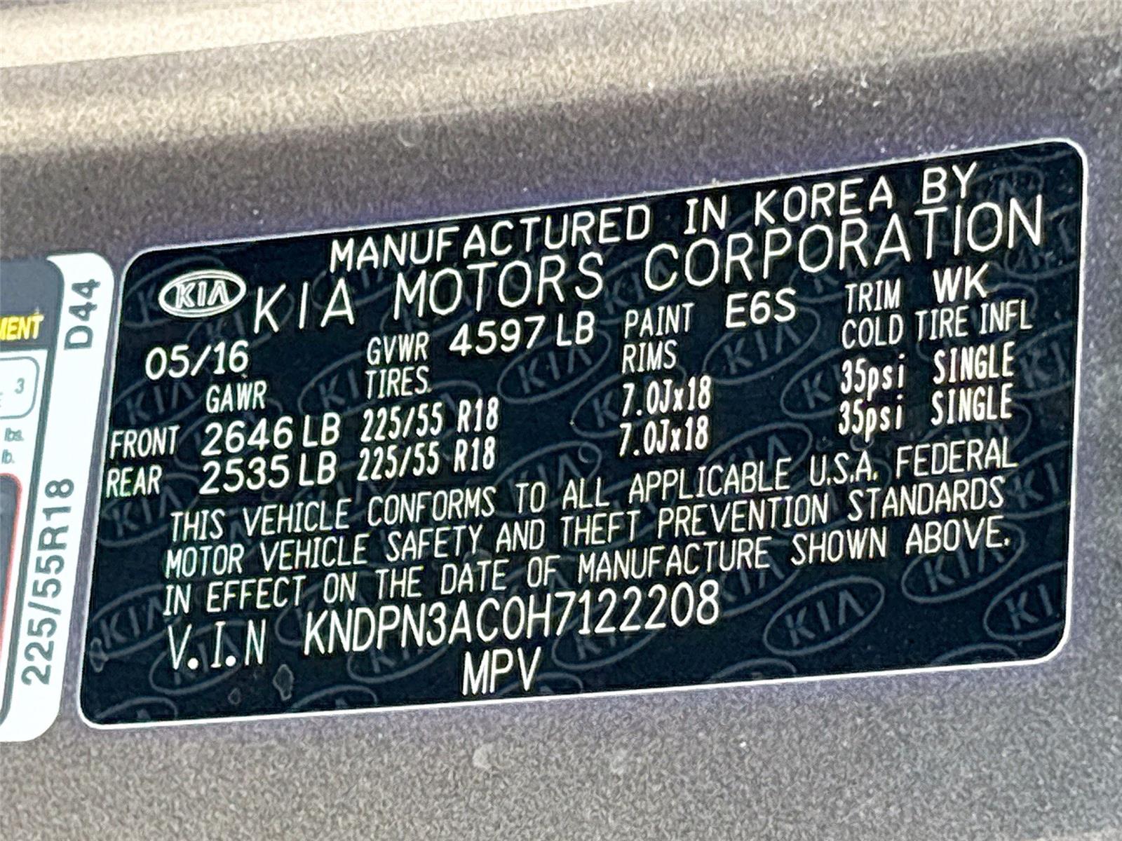 2017 Kia Sportage EX