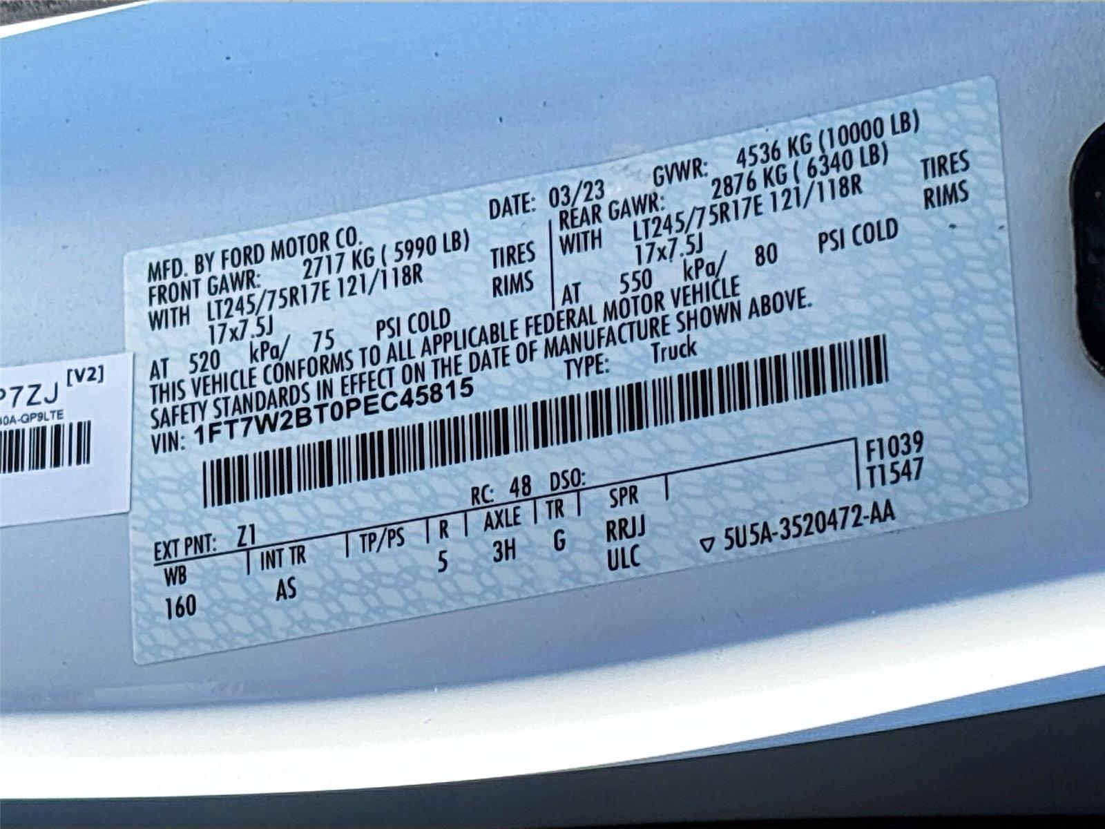 2023 Ford Super Duty F-250 SRW XL