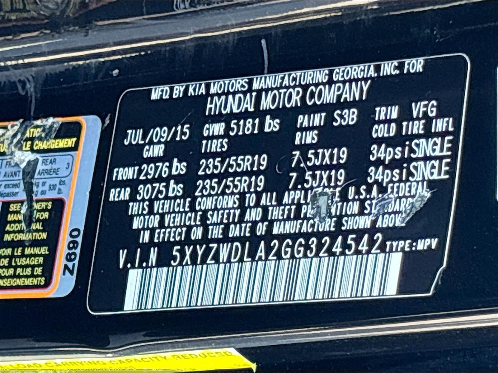 2016 Hyundai Santa Fe Sport