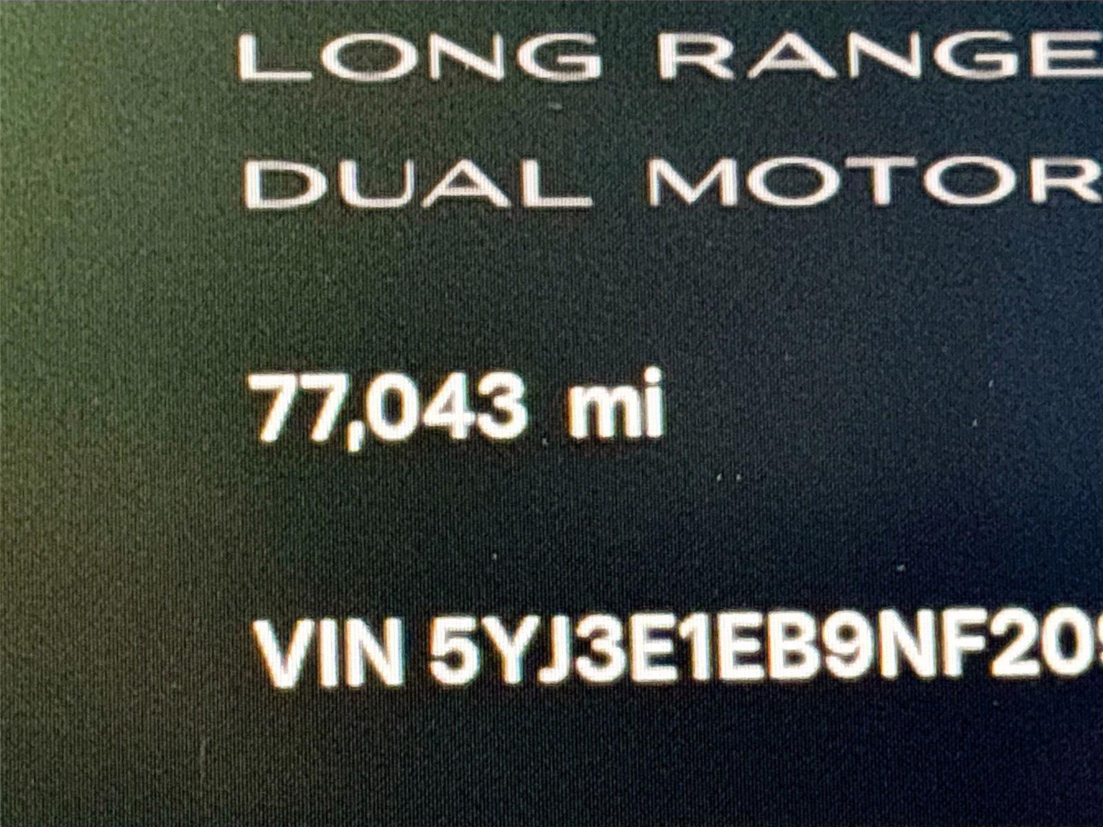 2022 Tesla Model 3 Long Range