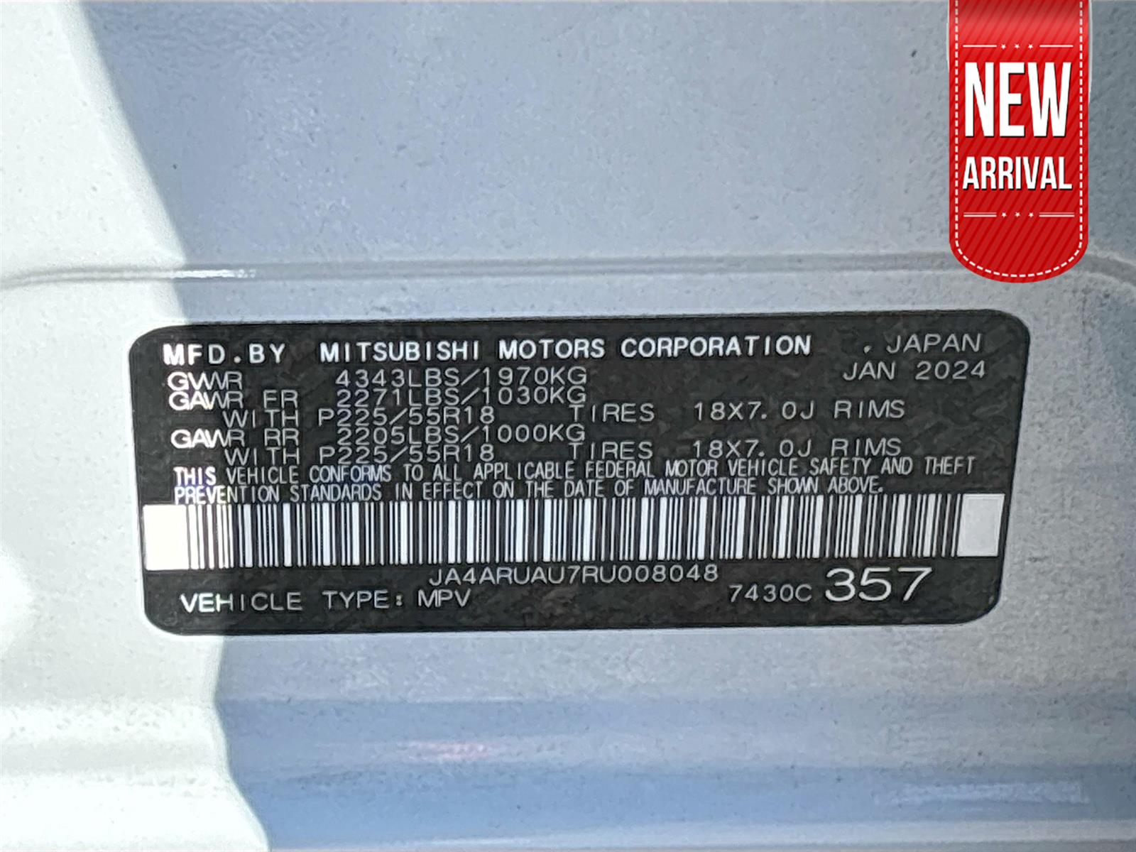 2024 Mitsubishi Outlander Sport ES