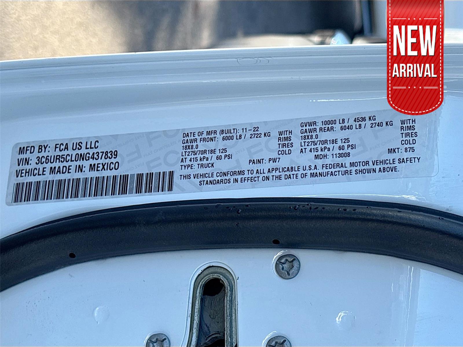 2022 Ram 2500 Tradesman