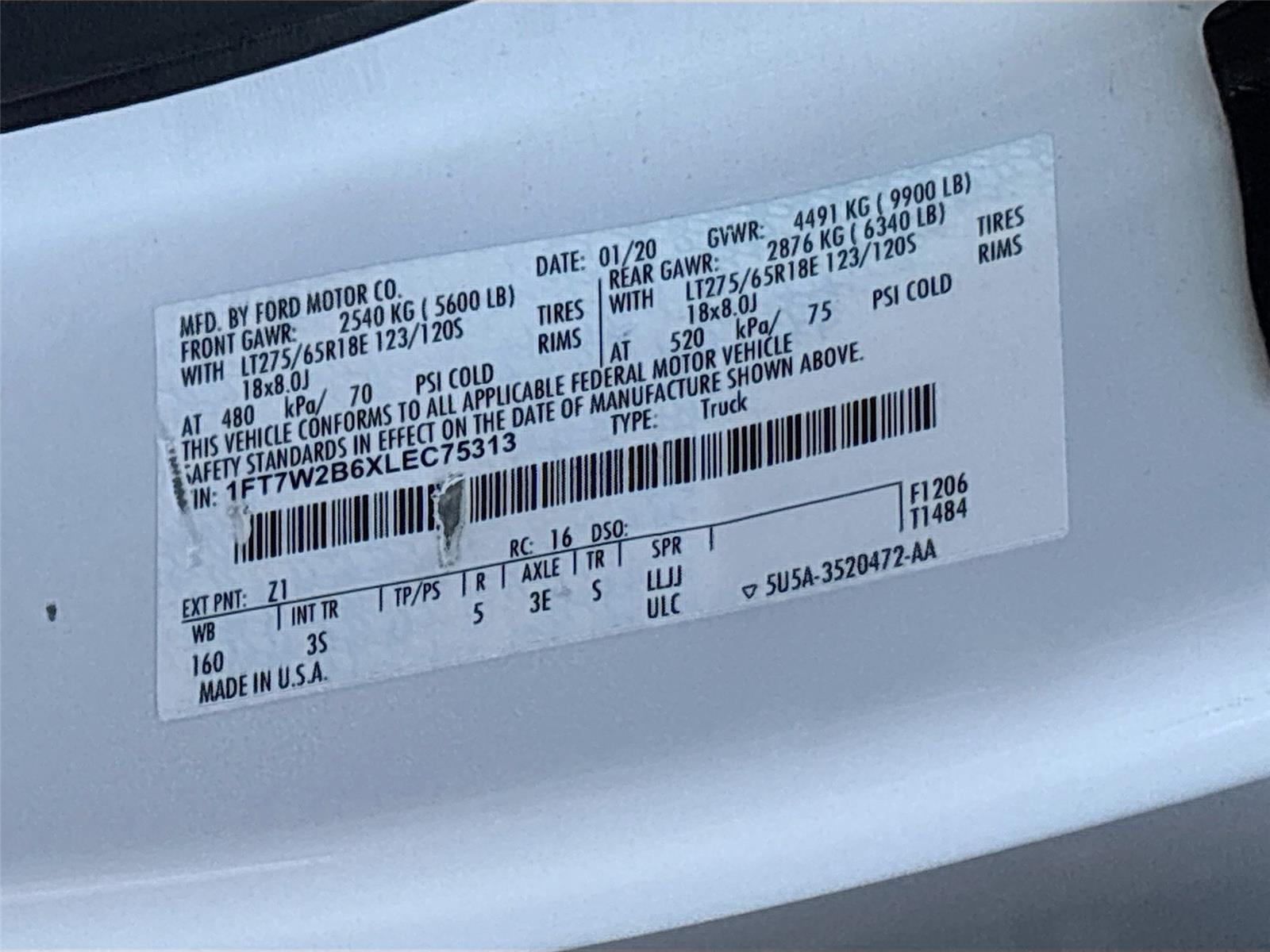 2020 Ford Super Duty F-250 XLT