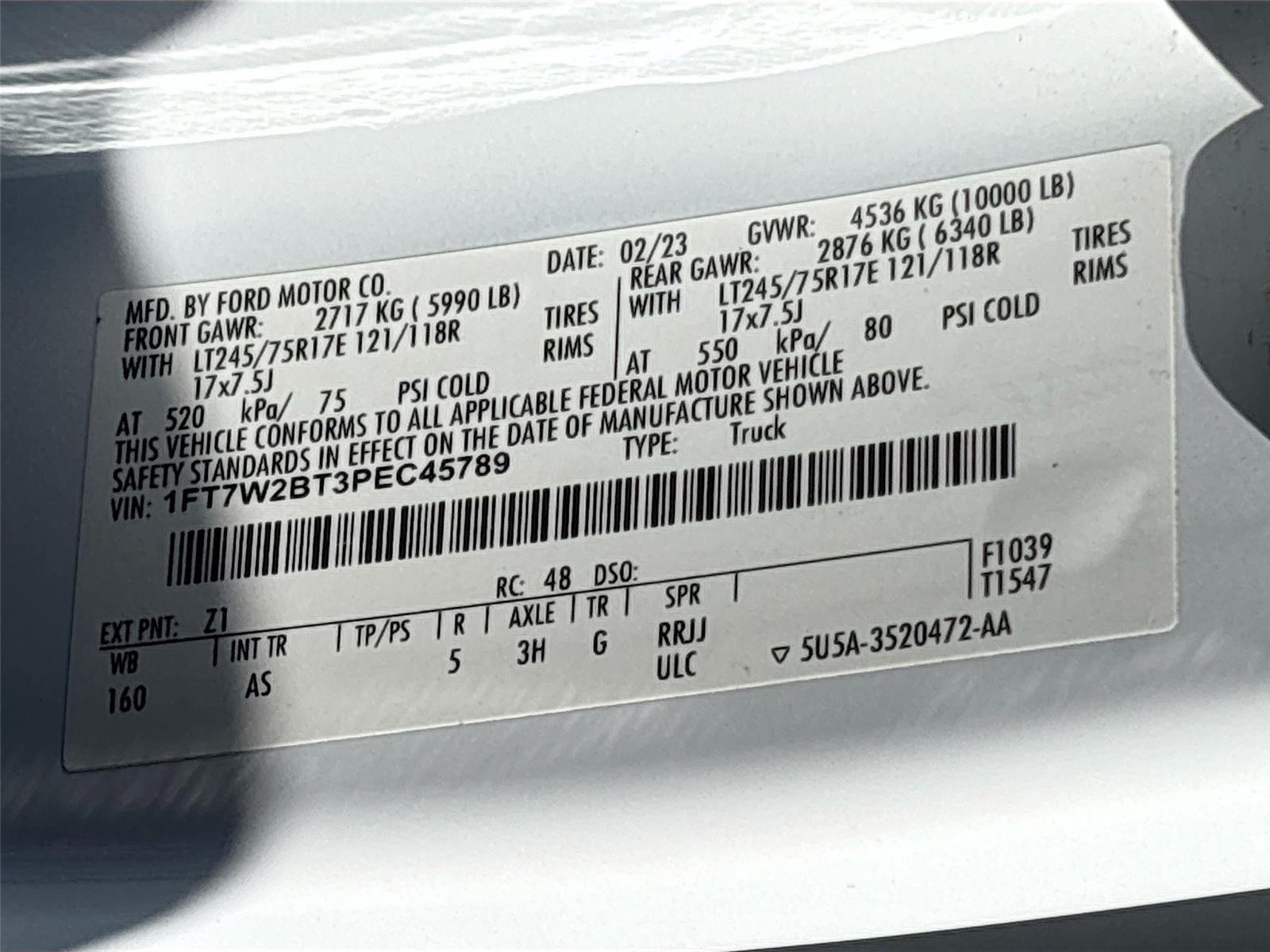 2023 Ford Super Duty F-250 SRW XL