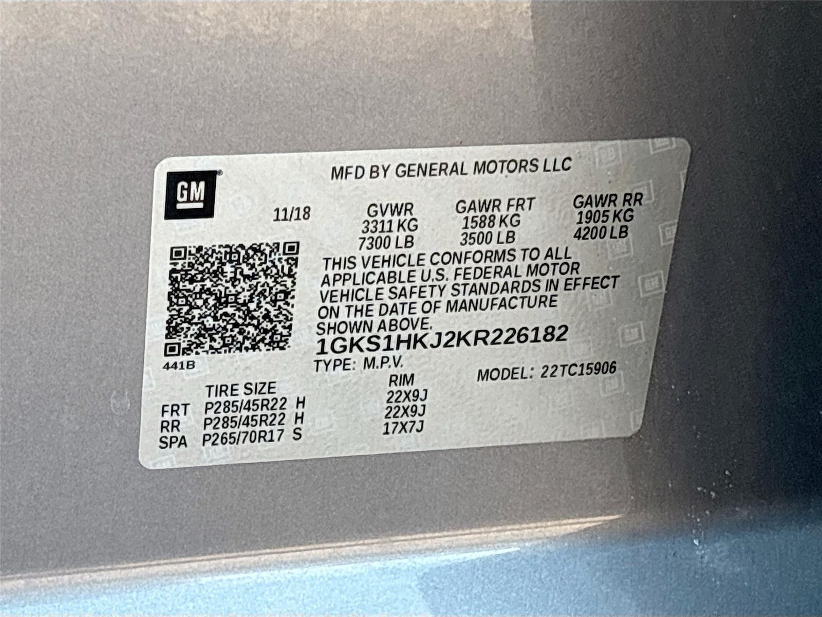 2019 GMC YUKON DENALI XL