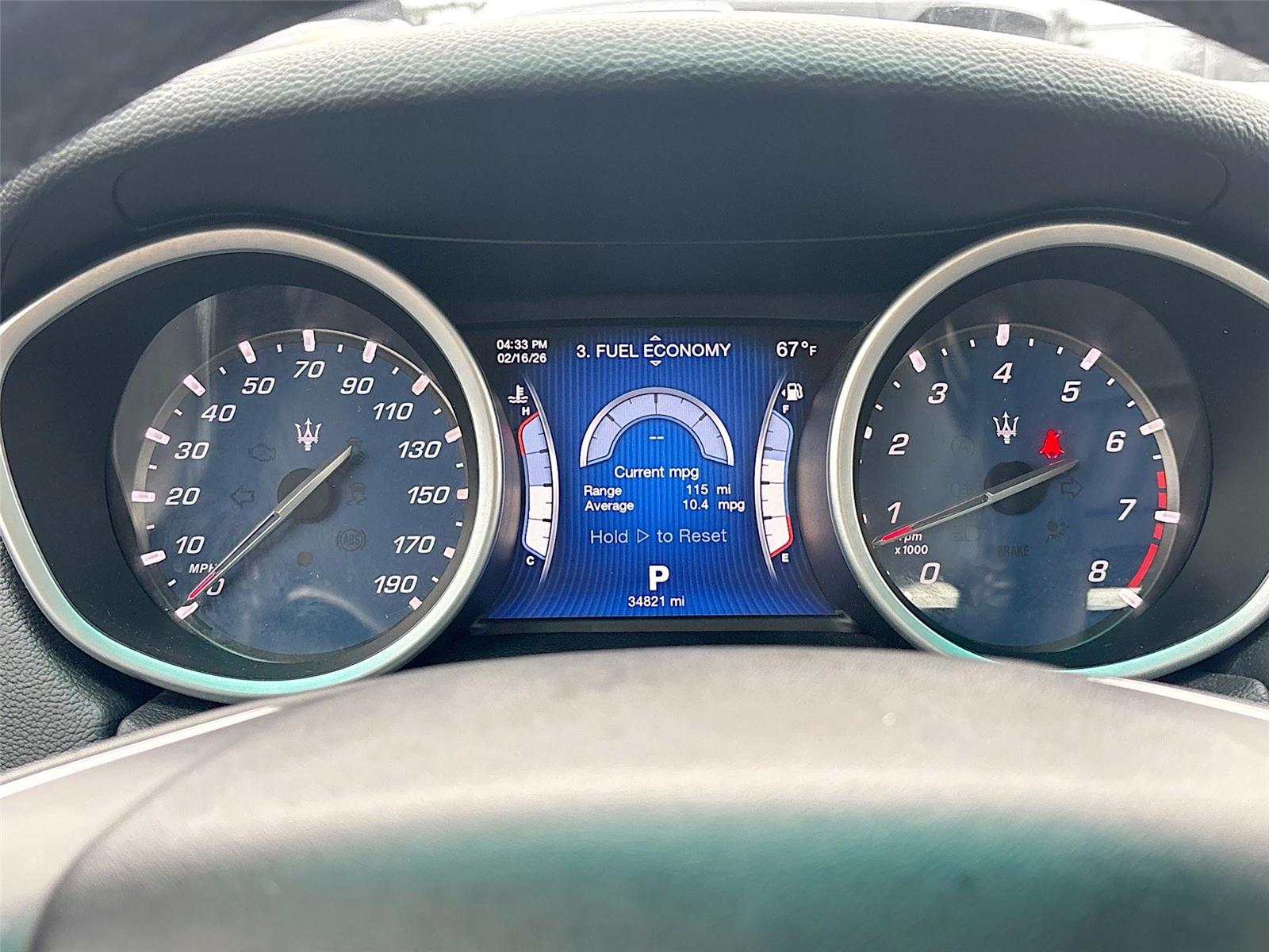 2015 MASERATI GHIBLI