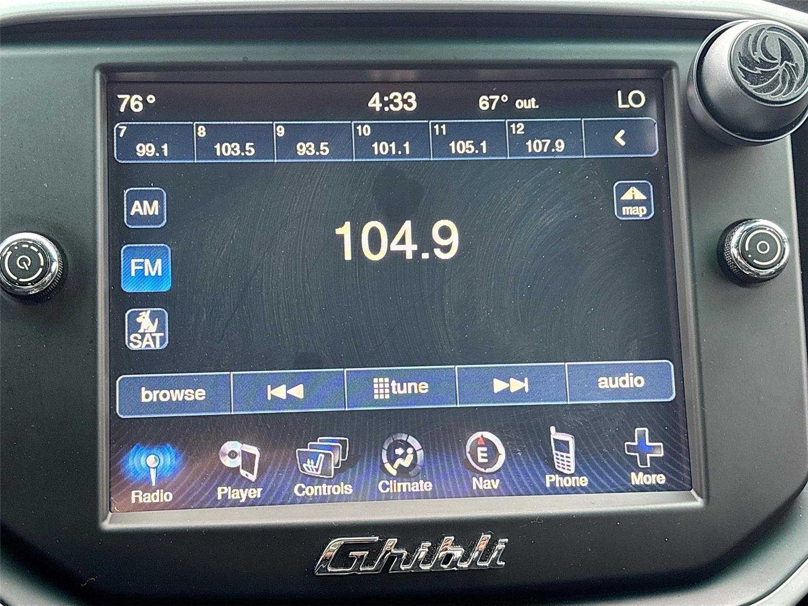 2015 MASERATI GHIBLI