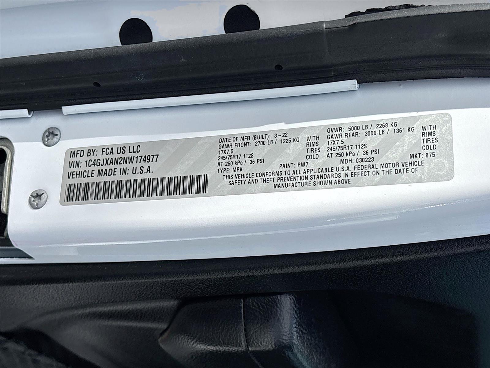 2022 Jeep Wrangler Sport