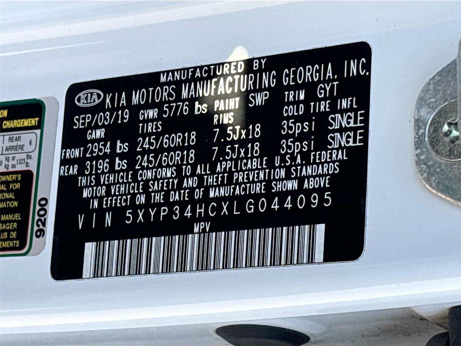 2020 Kia Telluride EX