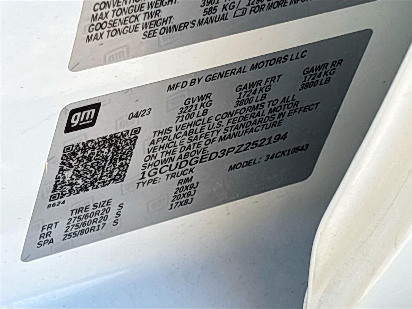 2023 Chevrolet Silverado 1500 LTZ