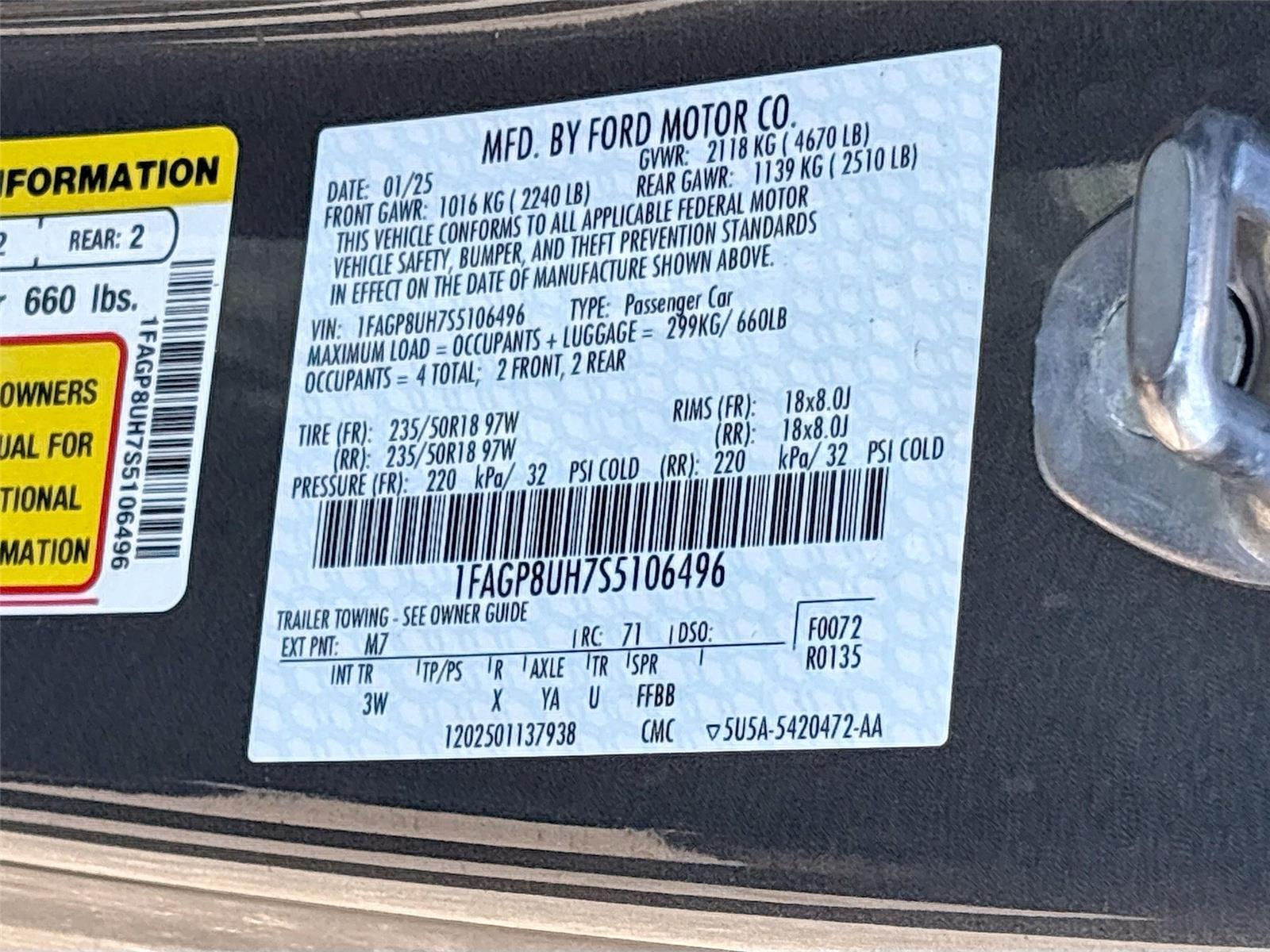 2025 Ford Mustang EcoBoost Premium