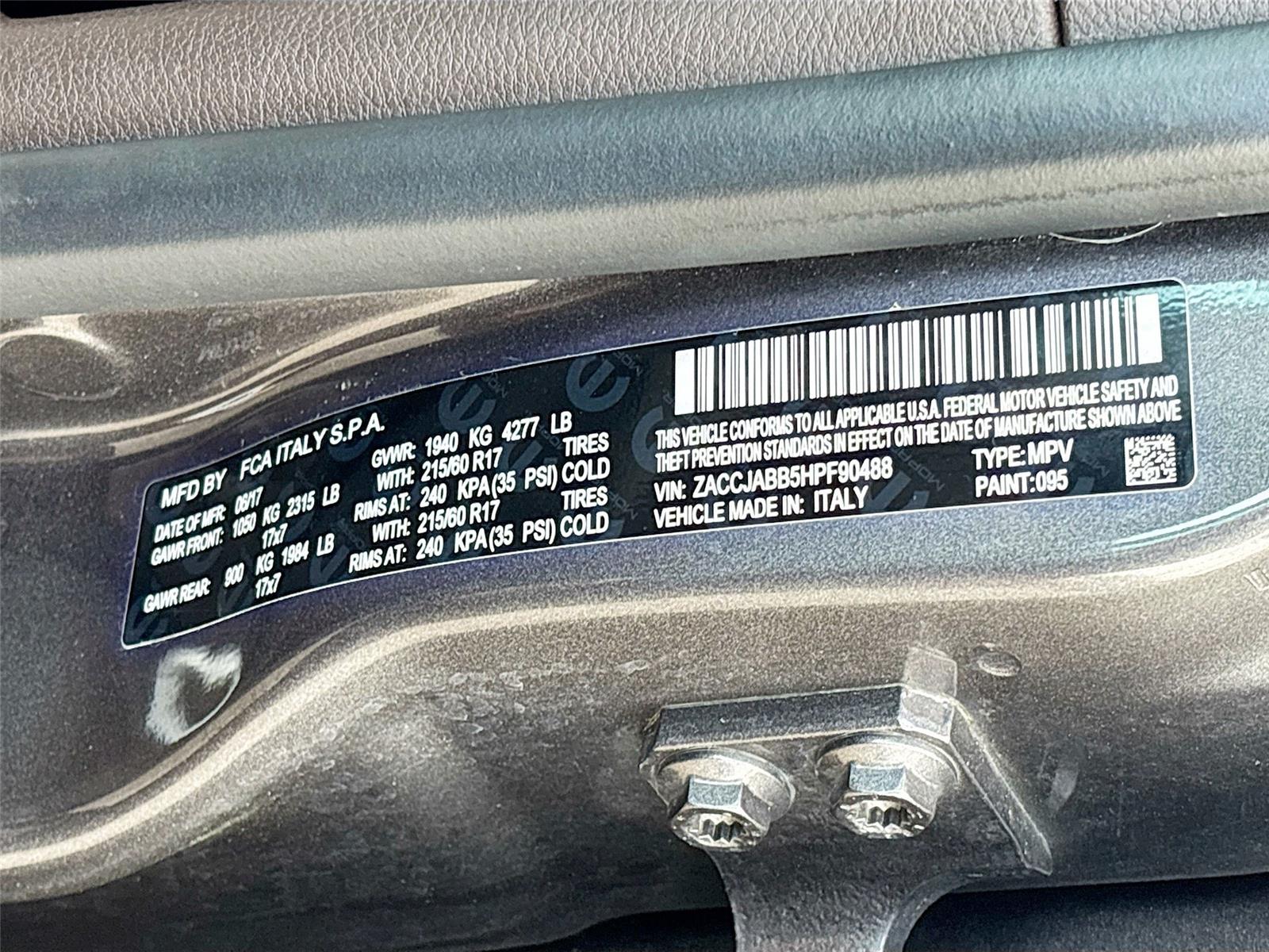 2017 Jeep Renegade Latitude