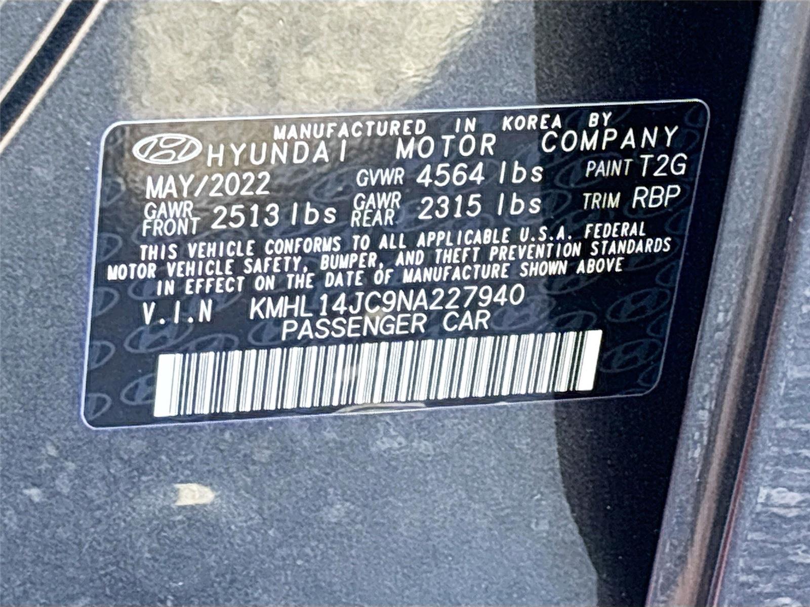 2022 Hyundai Sonata N Line