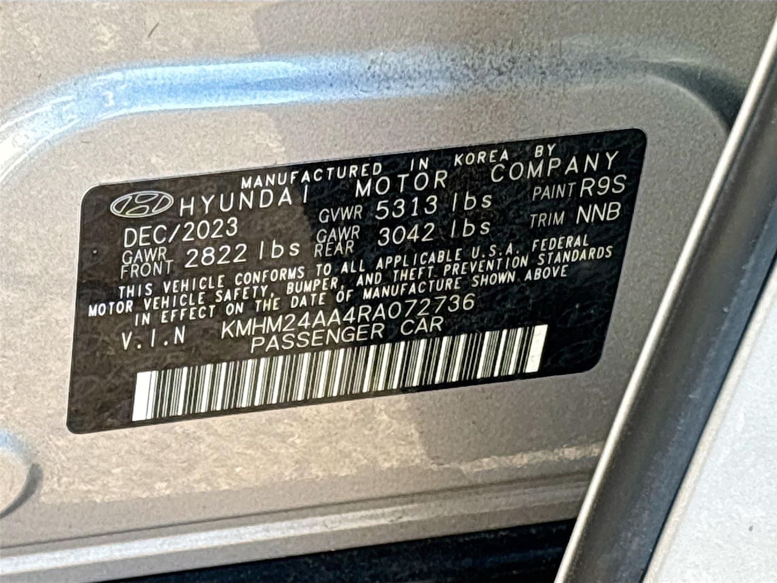 2024 Hyundai IONIQ 6 SE