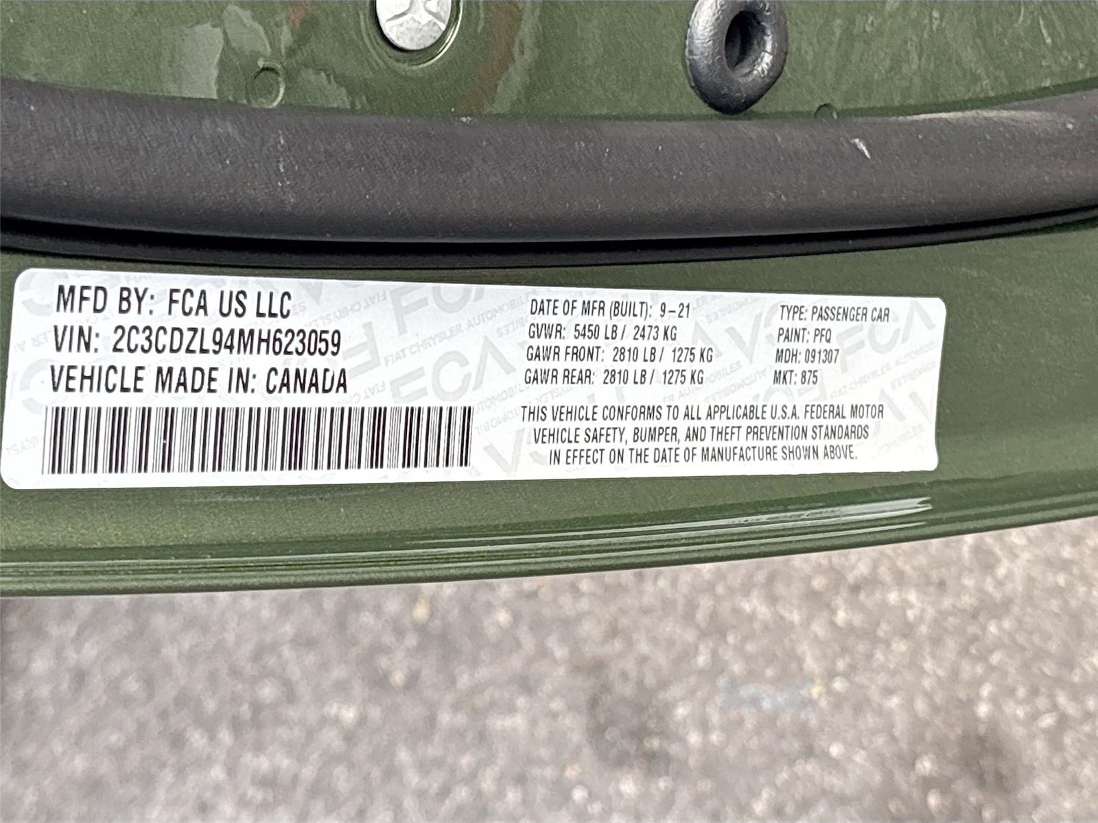 2021 Dodge Challenger SRT Super Stock