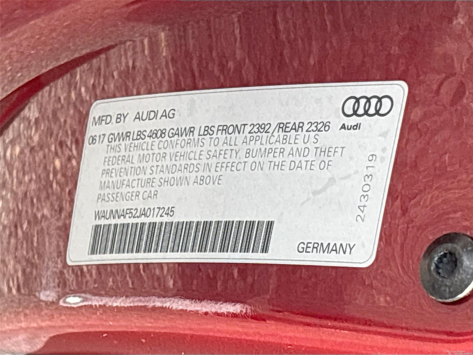 2018 Audi A5 Coupe Premium