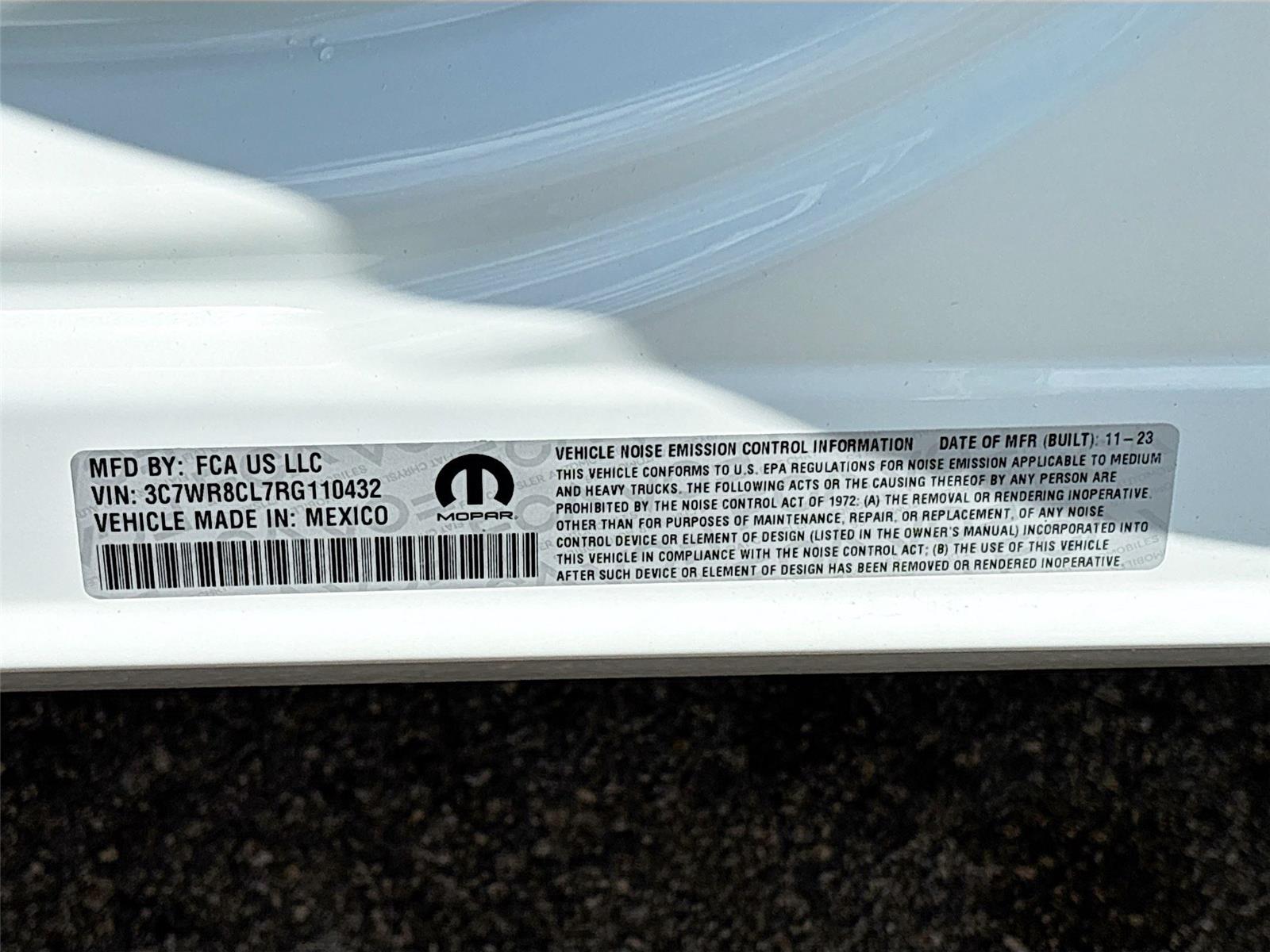 2024 Ram 3500 Chassis Cab Tradesman