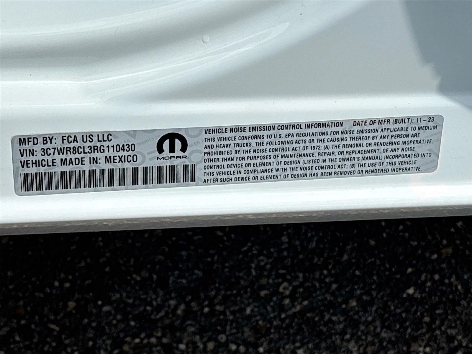 2024 Ram 3500 Chassis Cab Tradesman