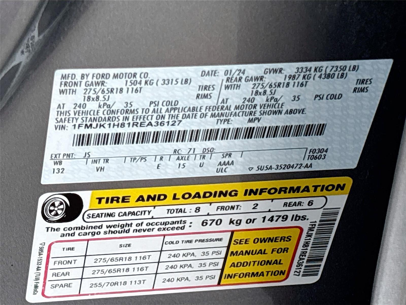 2024 Ford Expedition Max XLT