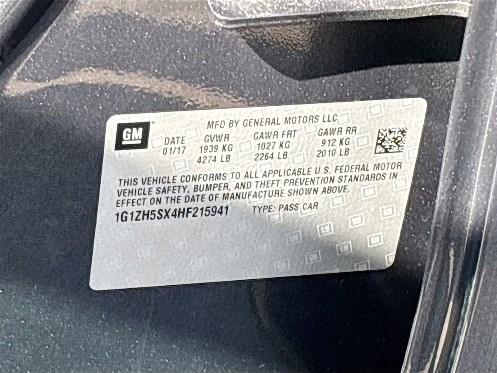 2017 Chevrolet Malibu Premier