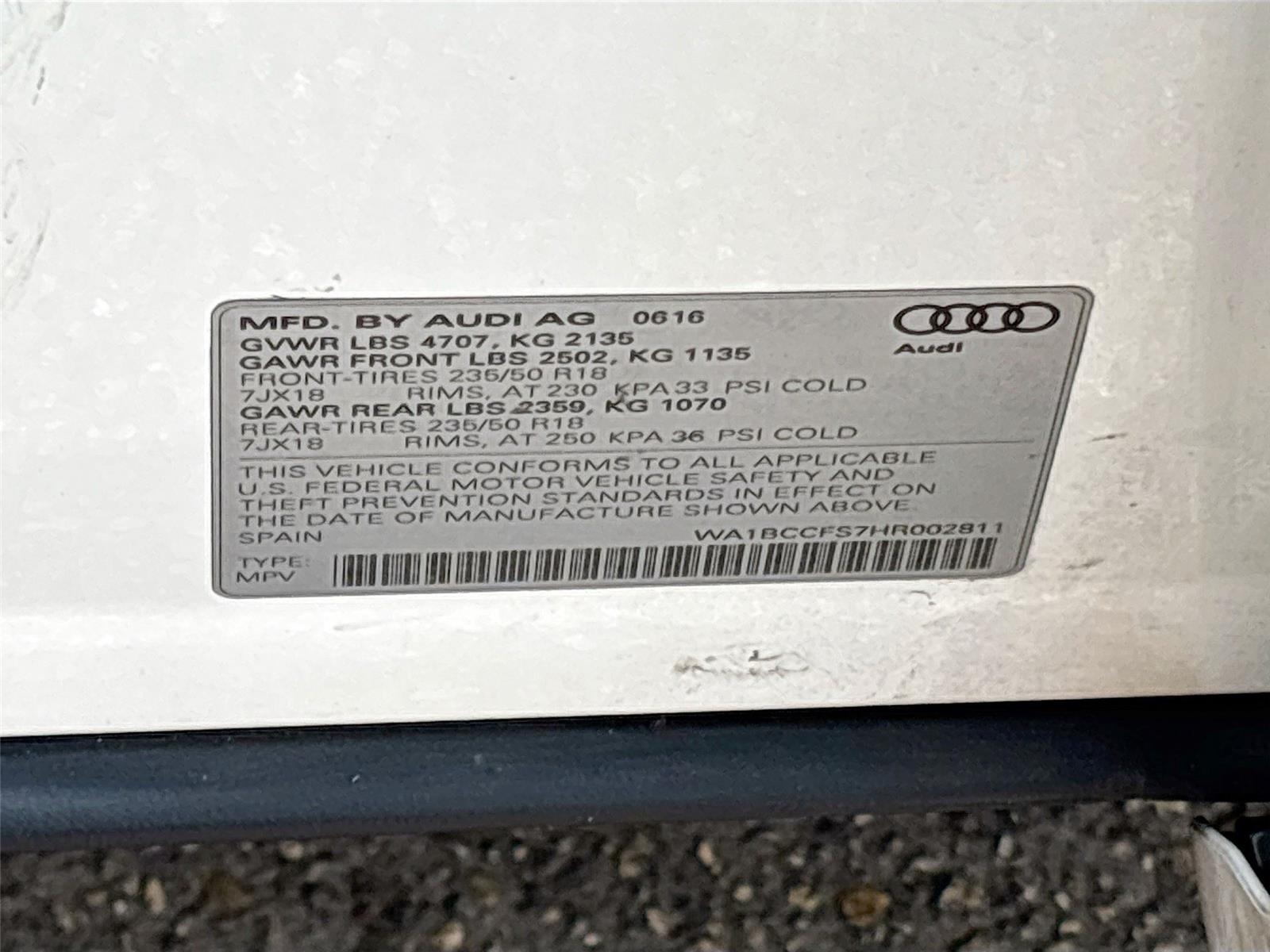 2017 Audi Q3 Premium