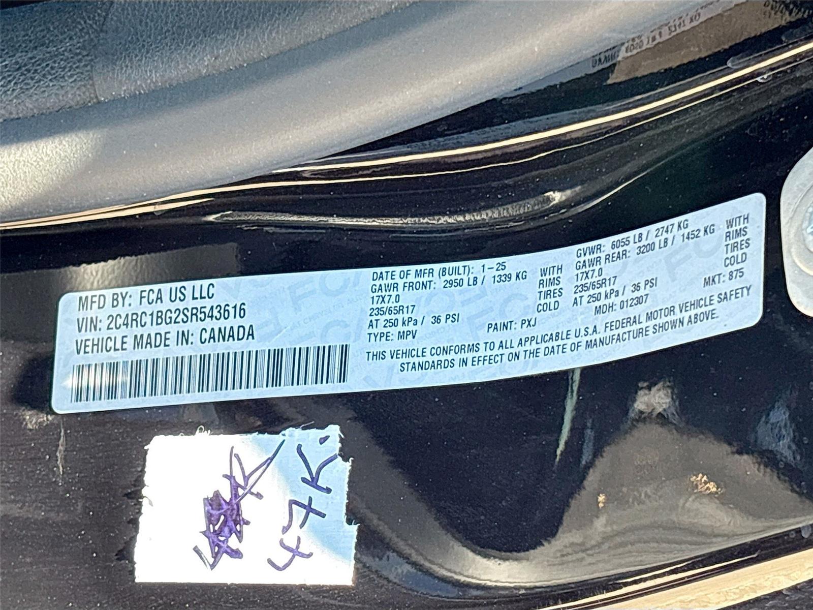 2025 Chrysler Pacifica Select