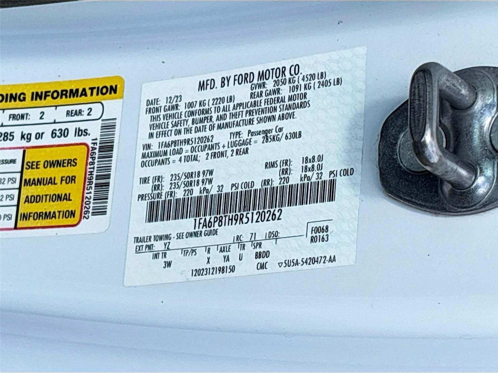2024 Ford Mustang EcoBoost Premium