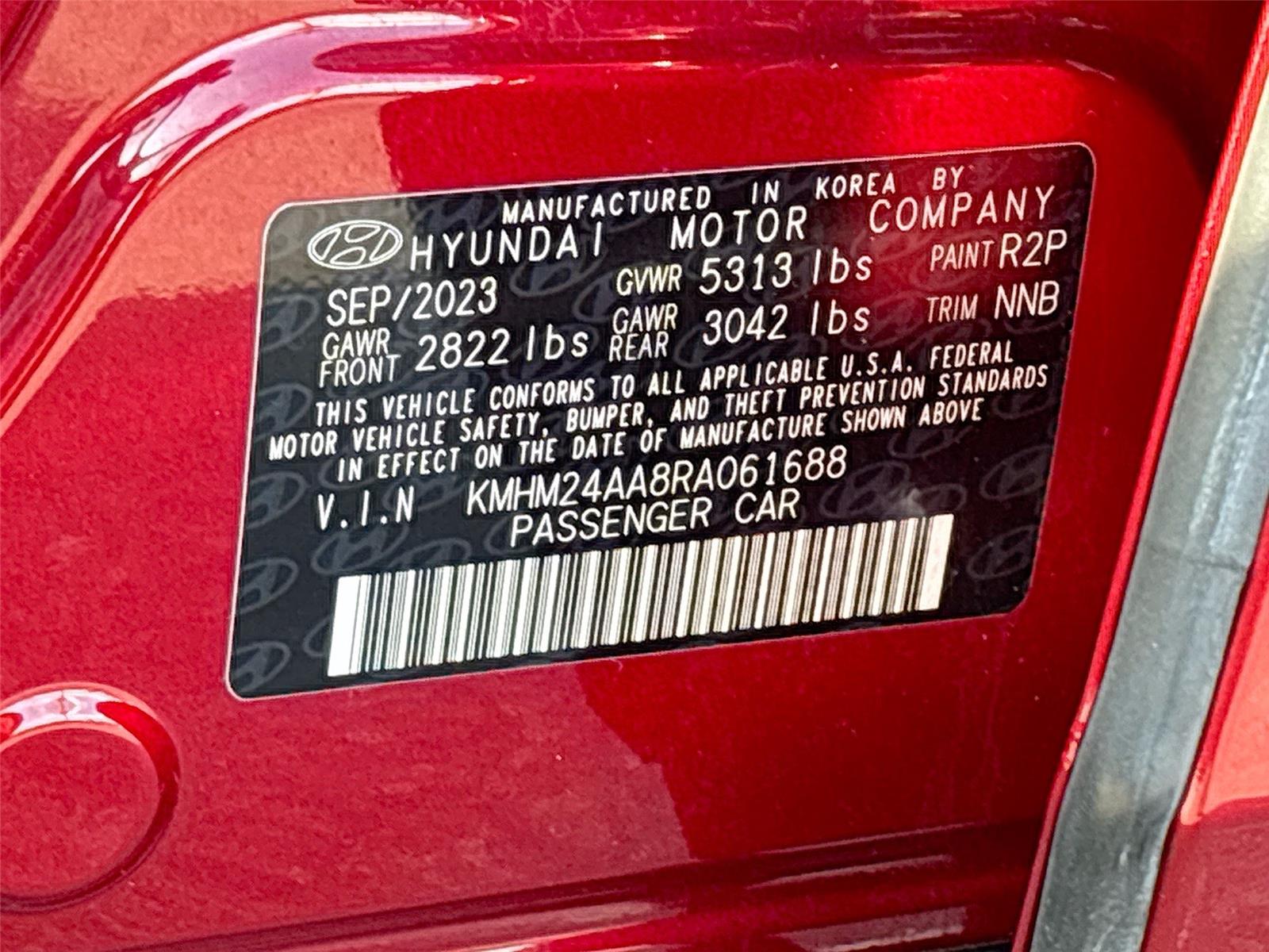 2024 Hyundai IONIQ 6 SE