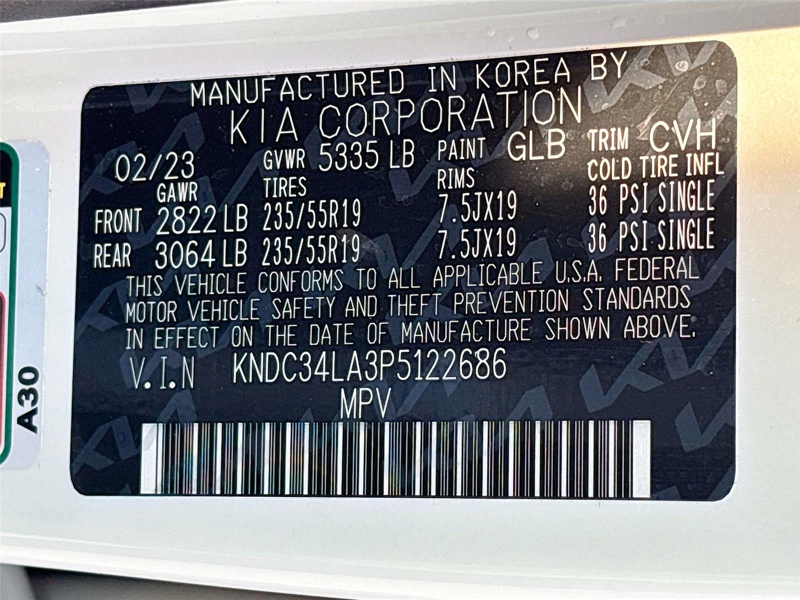 2023 Kia EV6 Wind