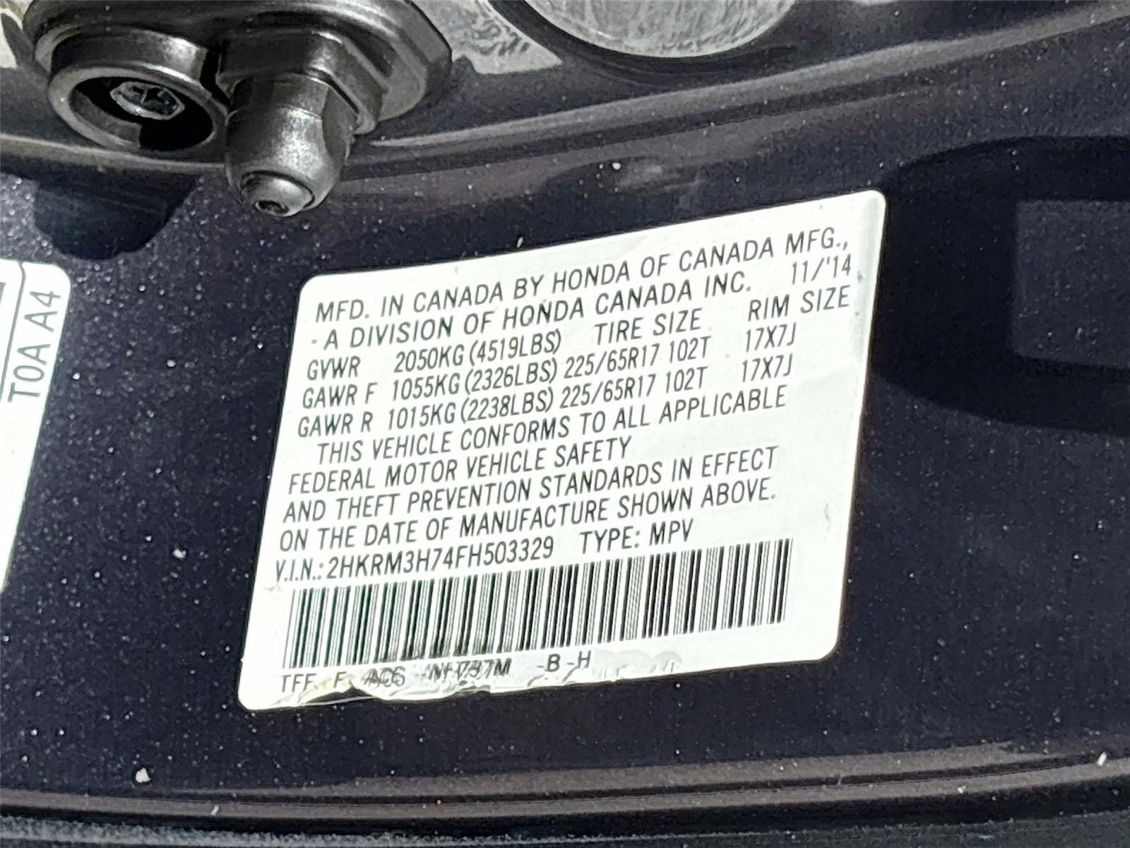 2015 Honda CR-V EX-L
