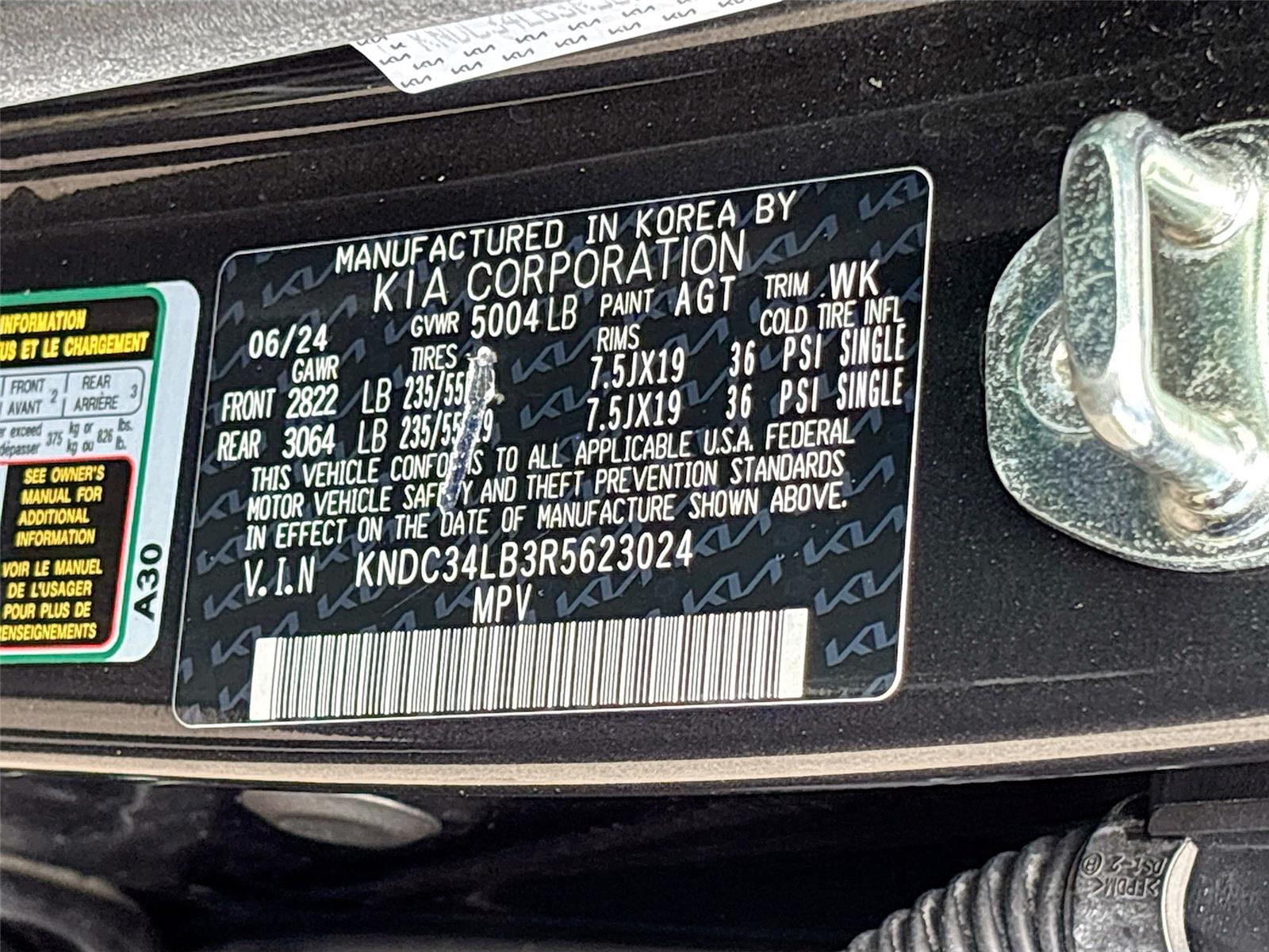 2024 Kia EV6 Light