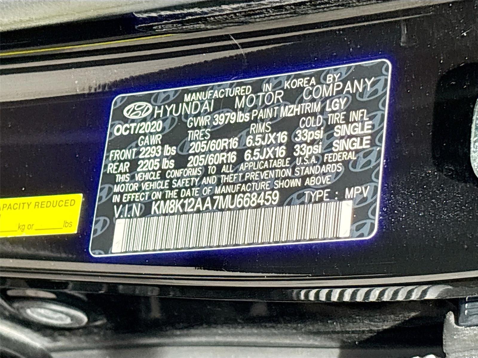 2021 Hyundai Kona SE