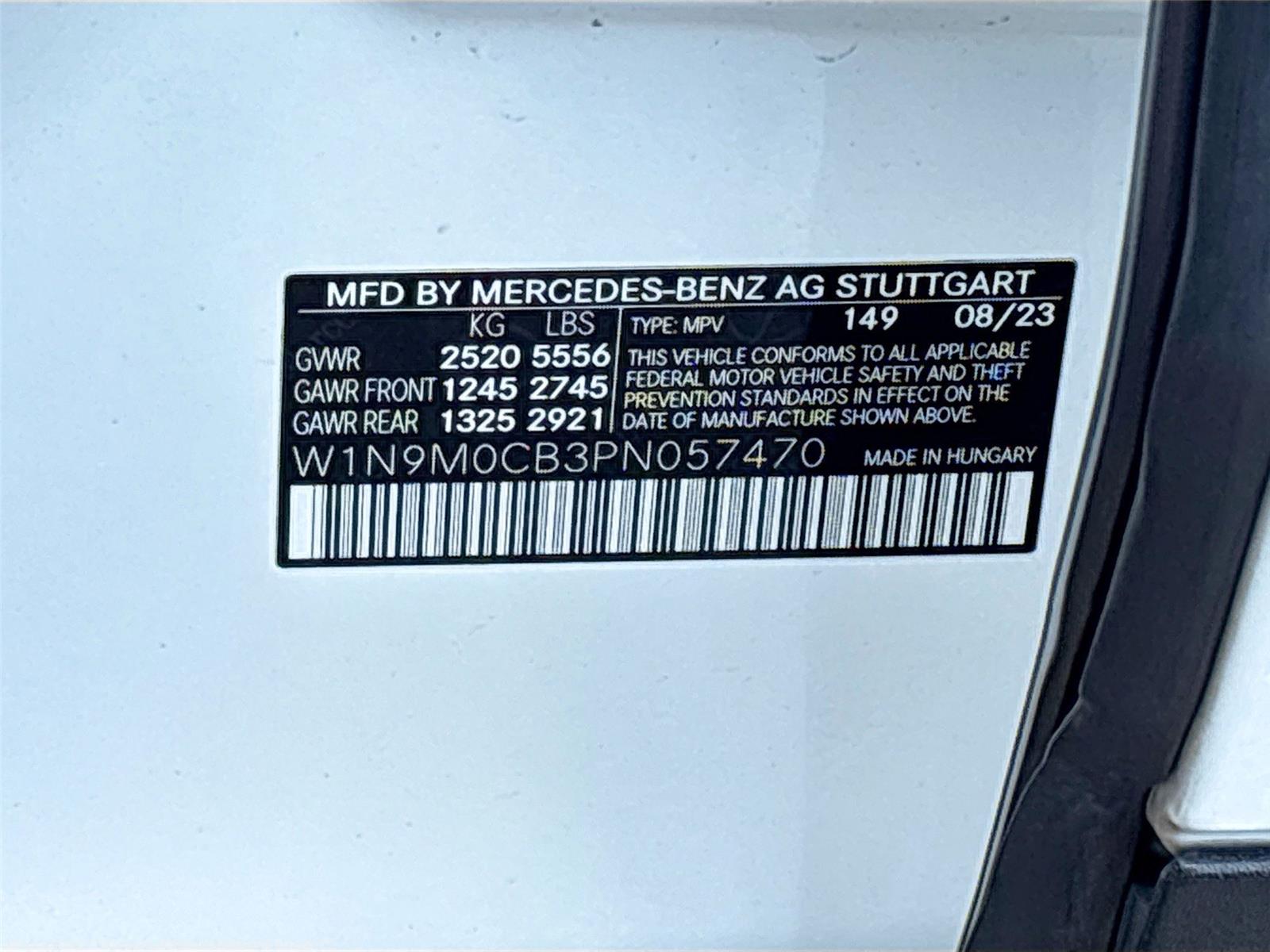 2023 Mercedes-Benz EQB EQB 250+
