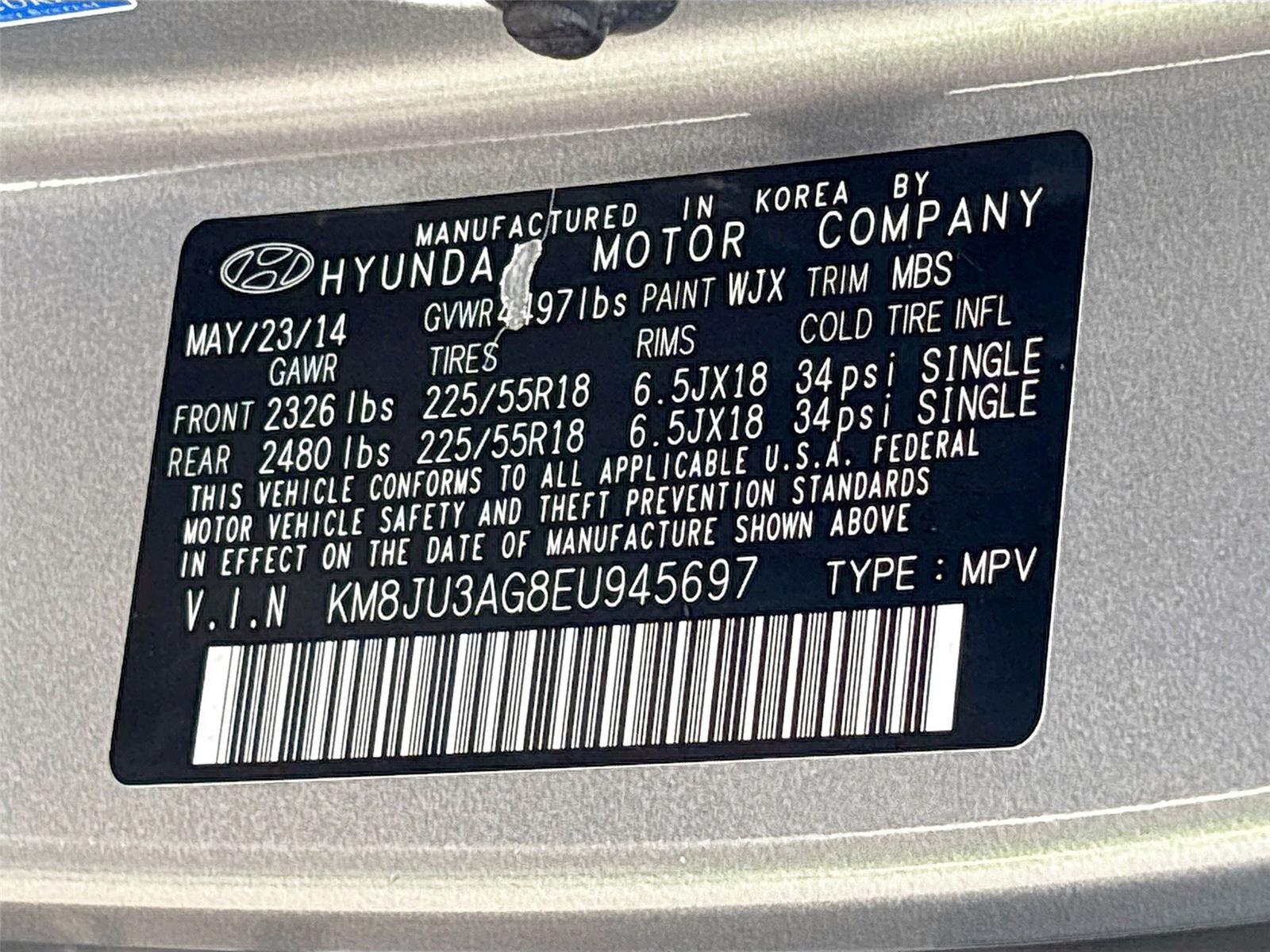 2014 Hyundai Tucson Limited