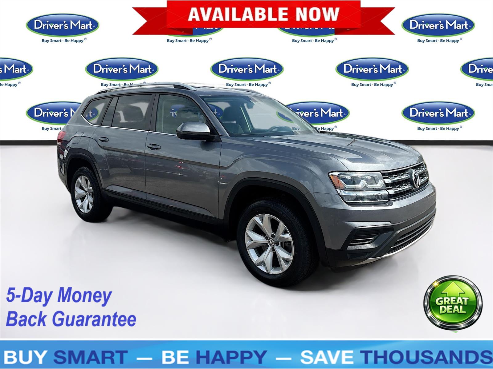2018 Volkswagen Atlas 3.6L V6 S