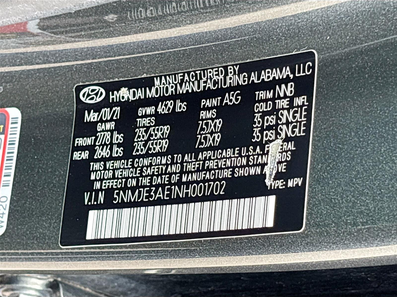 2022 Hyundai Tucson Limited