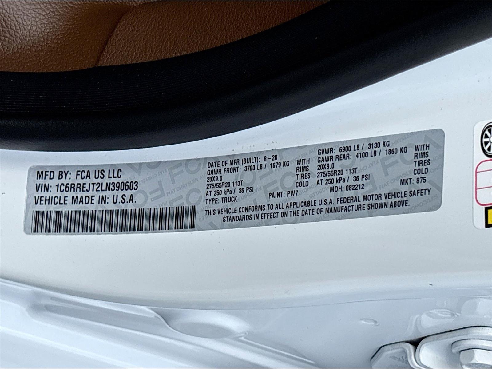 2020 Ram 1500 Laramie