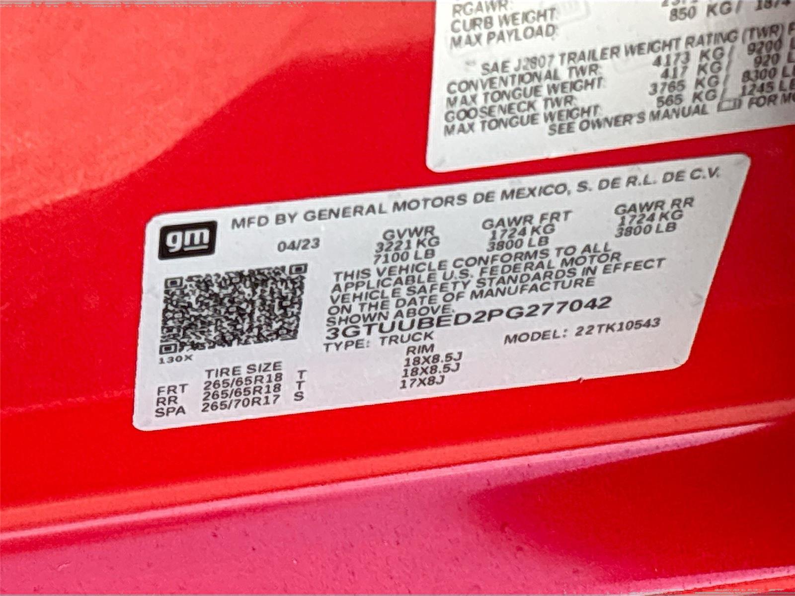 2023 GMC Sierra 1500 SLE