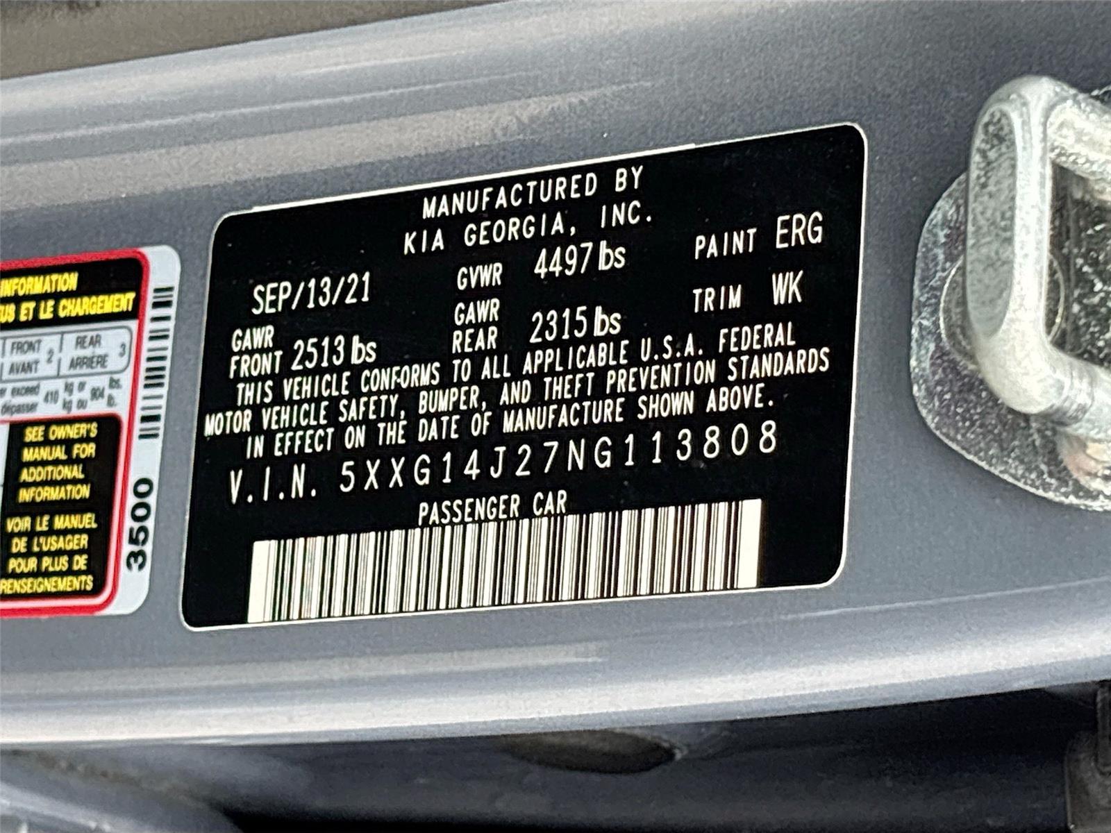 2022 Kia K5 LXS
