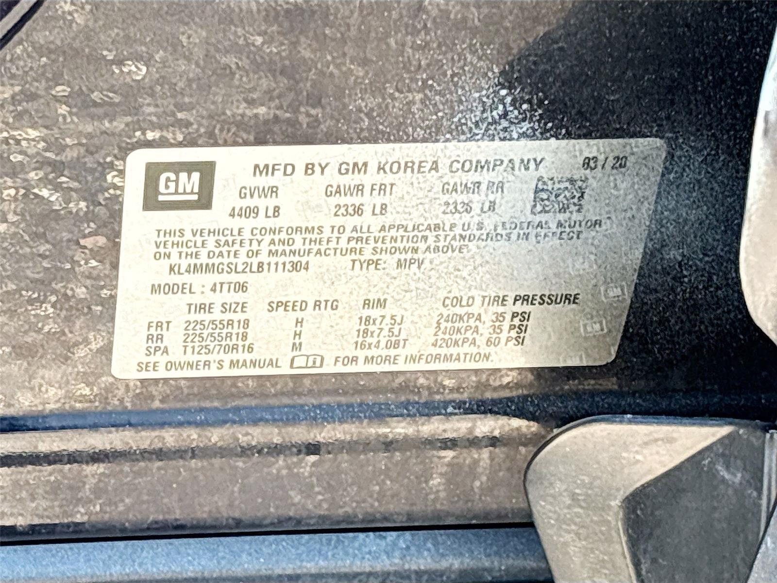 2020 Buick Encore GX Essence
