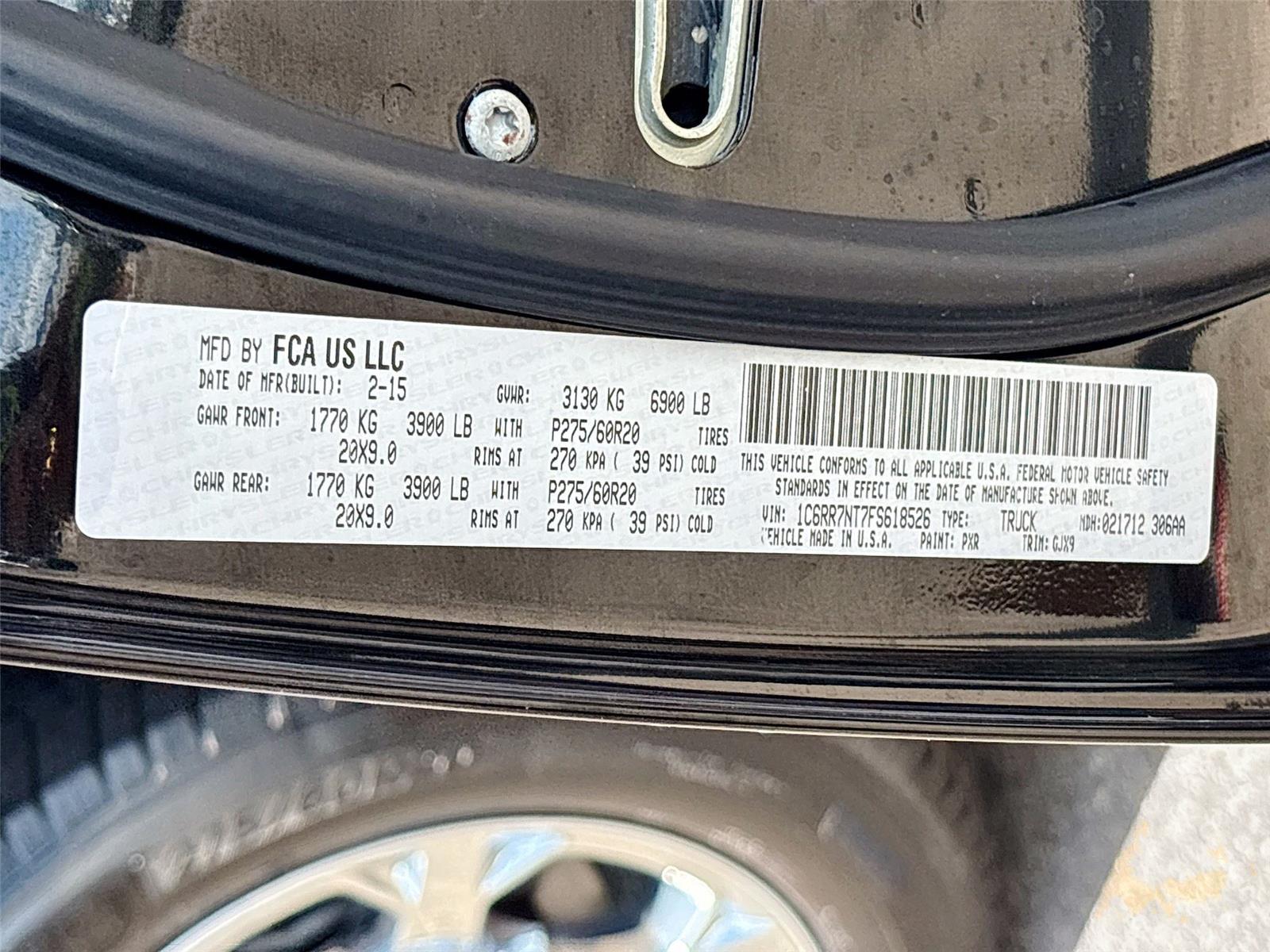 2015 Ram 1500 Laramie