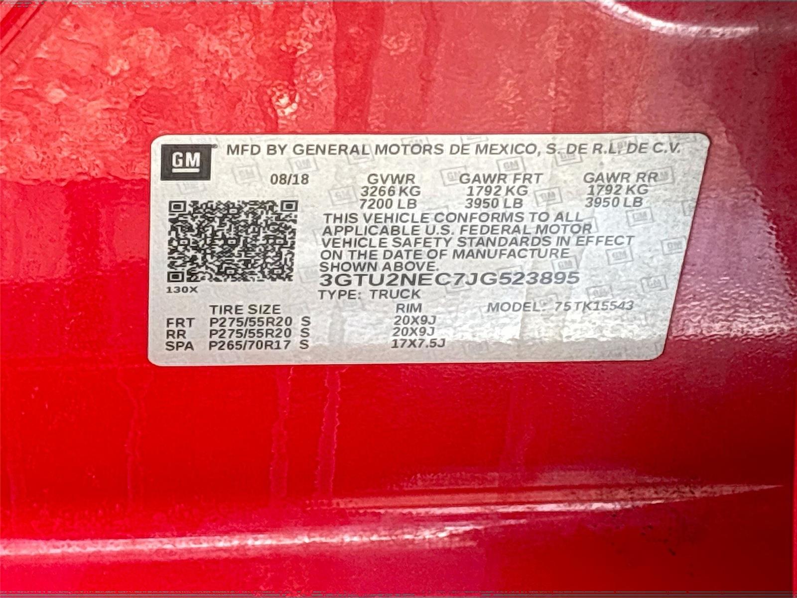 2018 GMC Sierra 1500 SLT