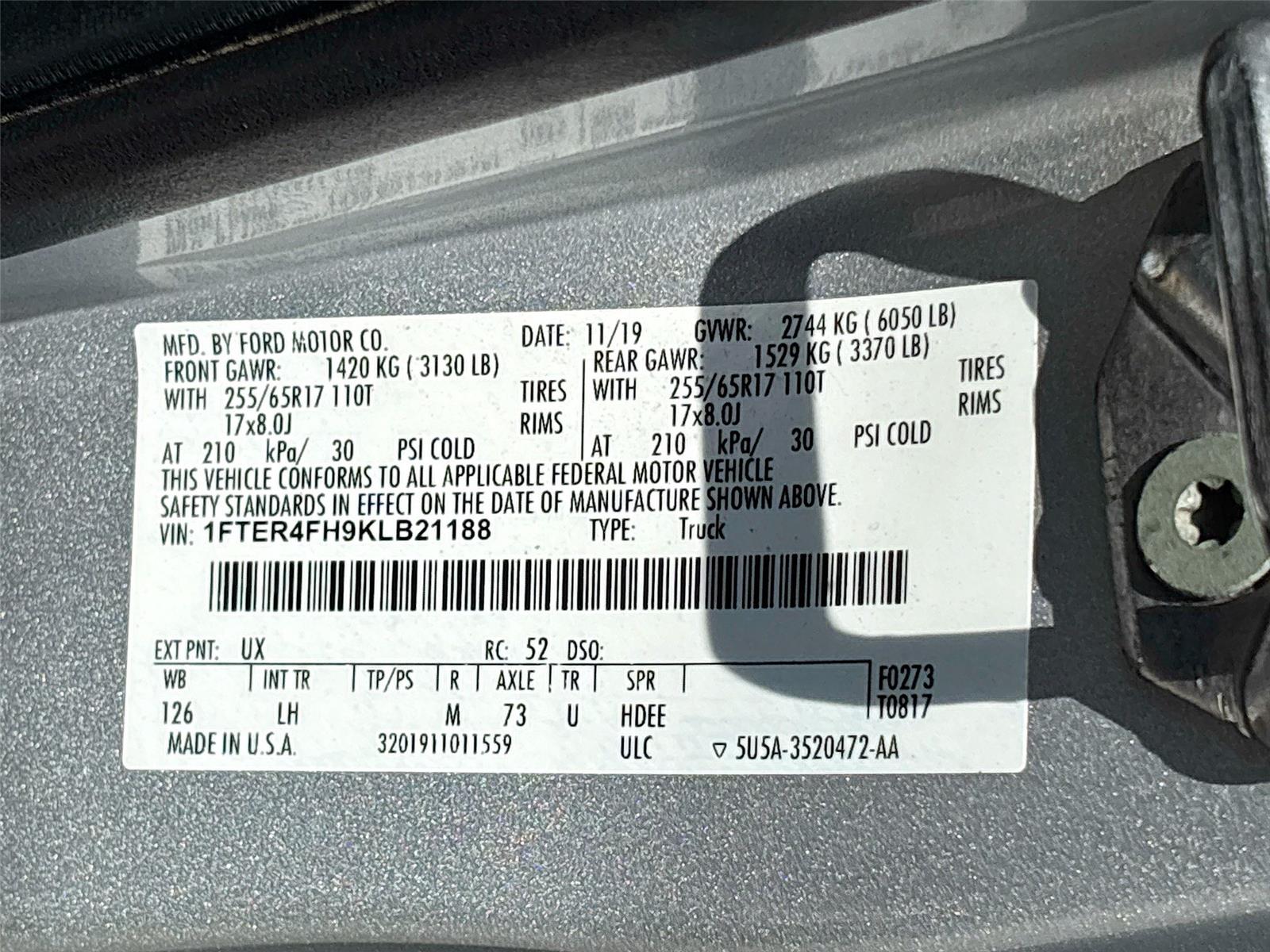 2019 Ford Ranger XLT