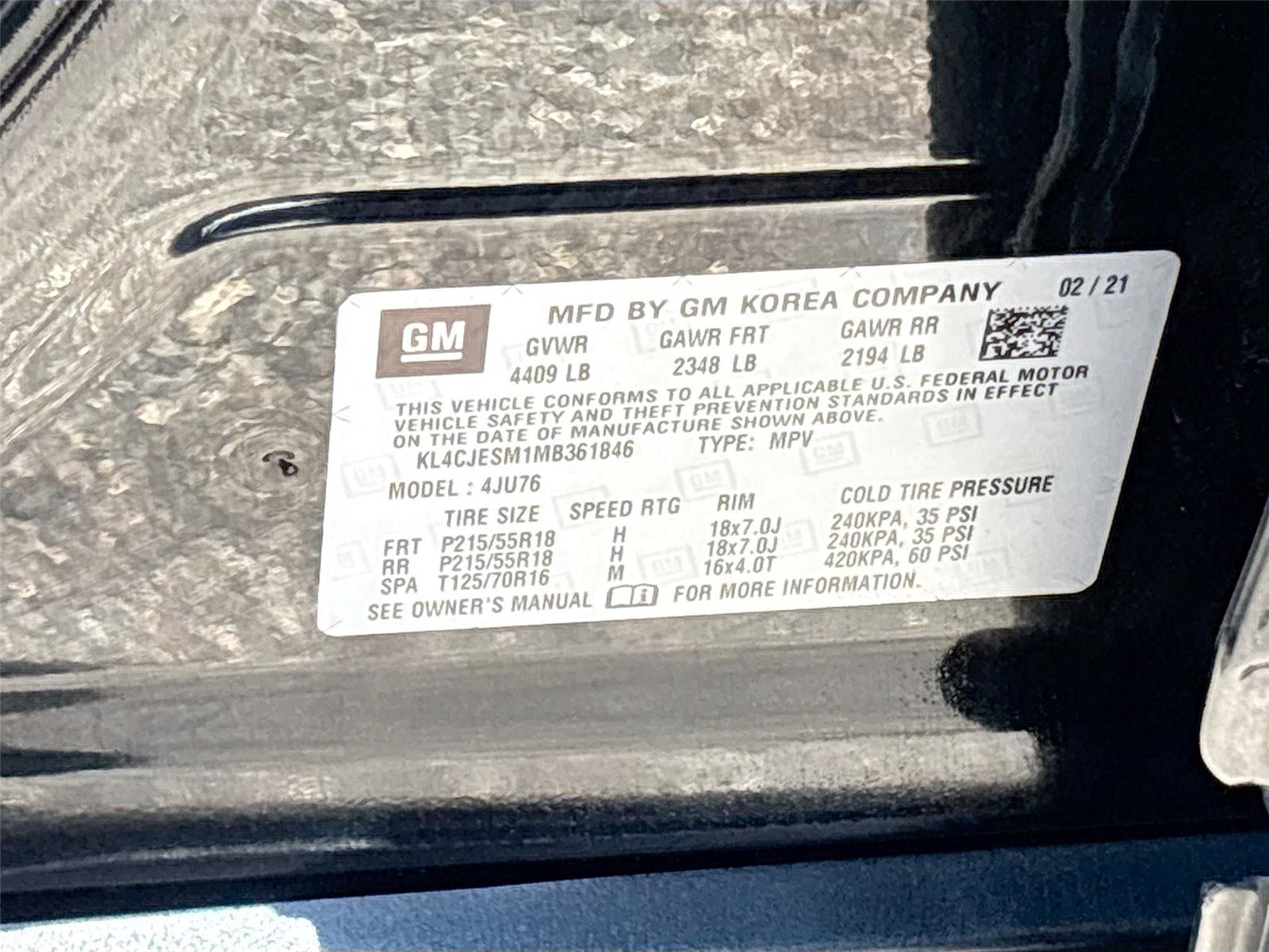 2021 Buick Encore Preferred